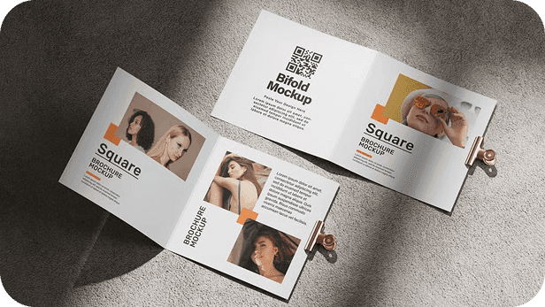 Company profile brochure mockup