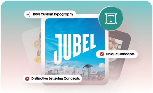 Wordmark and icon logo examples