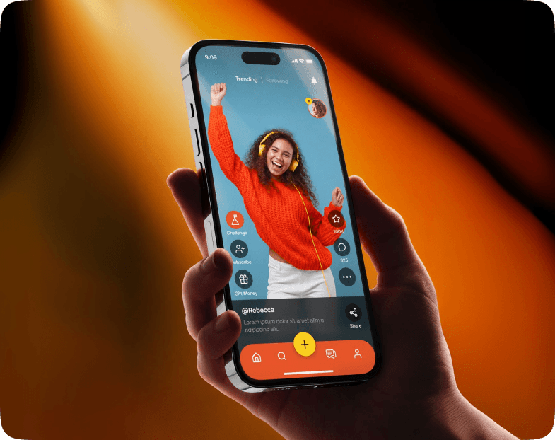 Mobile app design work by Branex AE